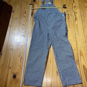 Vintage Osh Kosh Mens Overalls Pinstripes Rare Great Condition 38x31